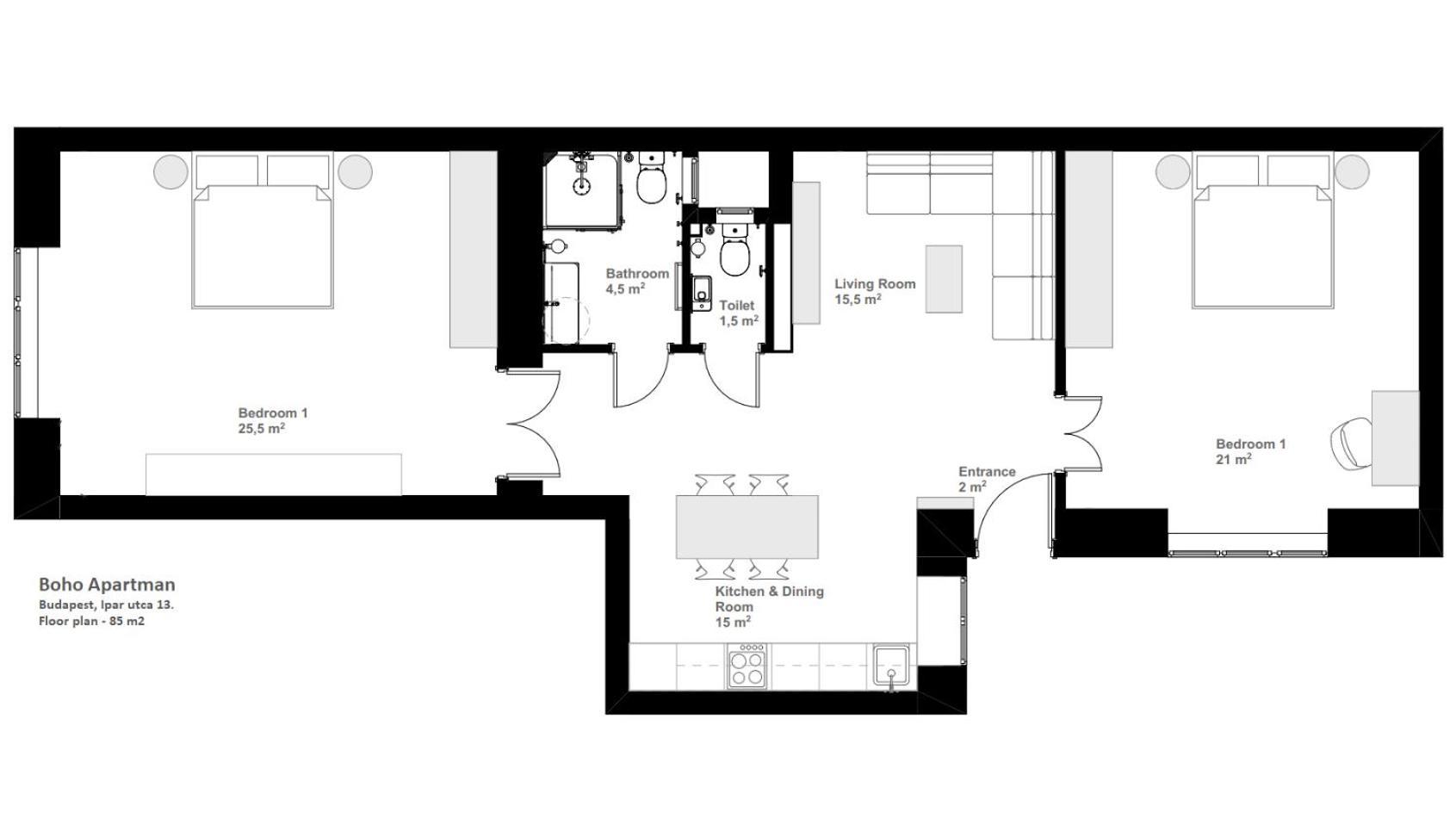 Boho Cosy Pest Apartment Budapest Luaran gambar